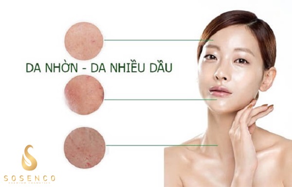 gel rửa mặt da dầu