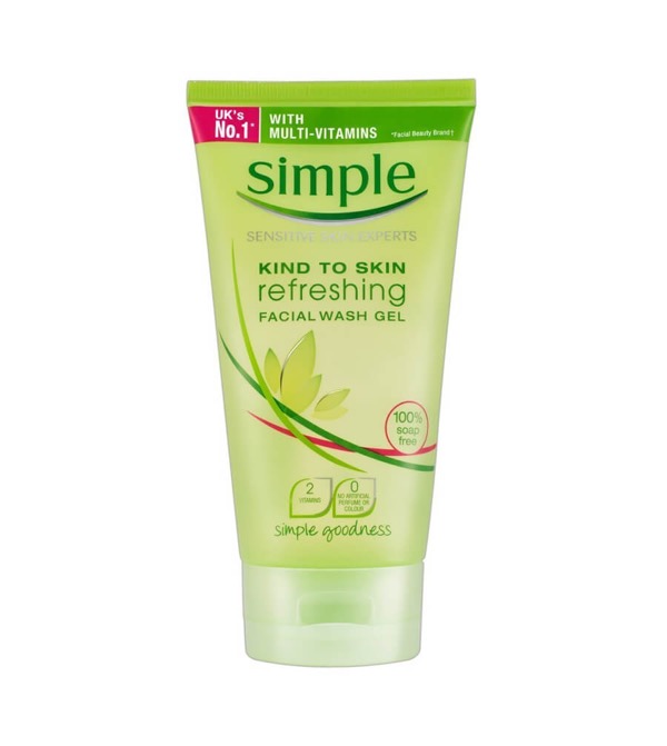 sữa rửa mặt dạng gel không tạo bọt