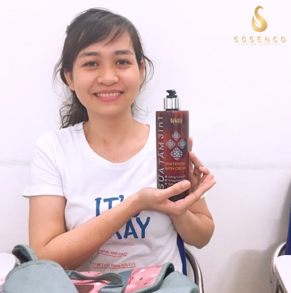 sữa tắm trắng