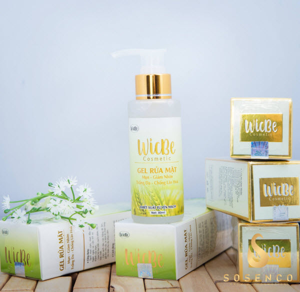 gel rửa mặt cho da khô