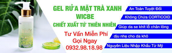 gel rửa mặt không xà phòng