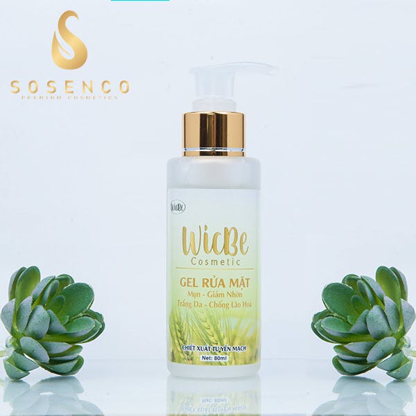gel rửa mặt yến mạch