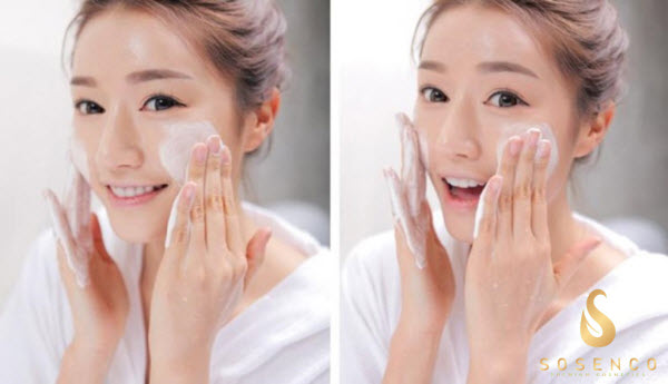 gel rửa mặt