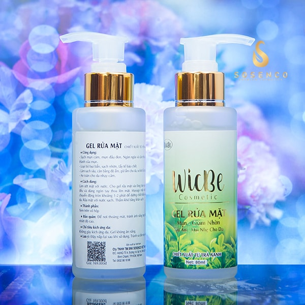Gel rửa mặt trà xanh