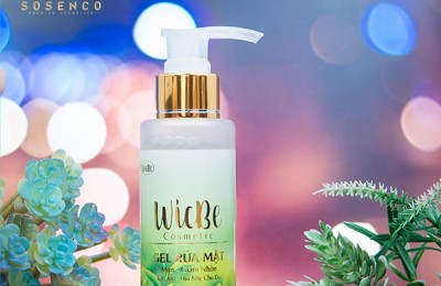Gel rửa mặt trà xanh dịu nhẹ cho da khô