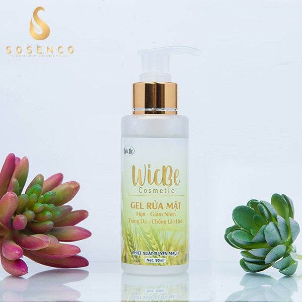 sữa rửa mặt gel