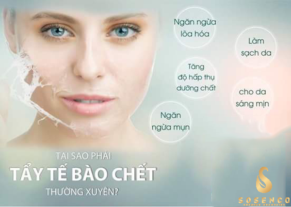 sữa tắm tẩy tế bào chết